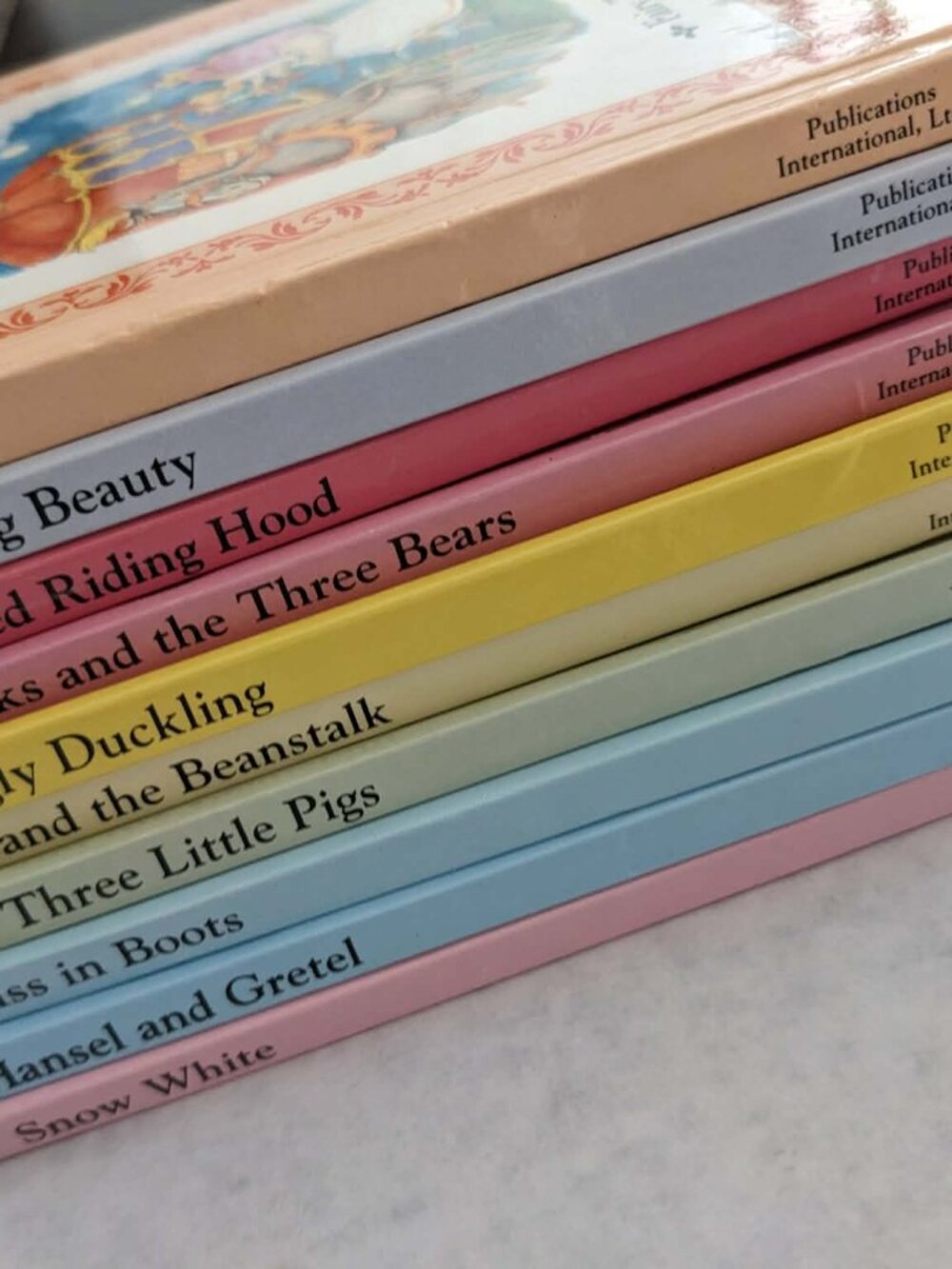 10 Mini Fairy Tales Books by Publications International 90s